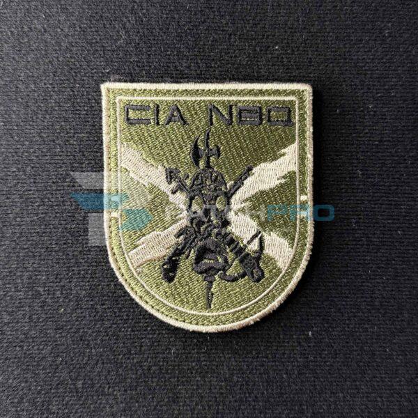 PARCHE BORDADO CIA NBQ LEGION ESPAÑOLA VERDE
