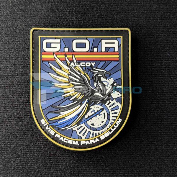 PARCHE PVC GOR POLICIA NACIONAL ALCOY