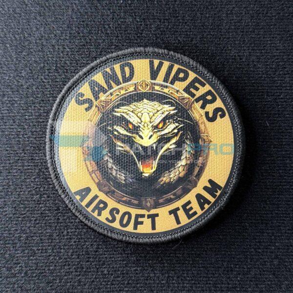 PARCHE SUBLIMACION SAND VIPERS AIRSOFT