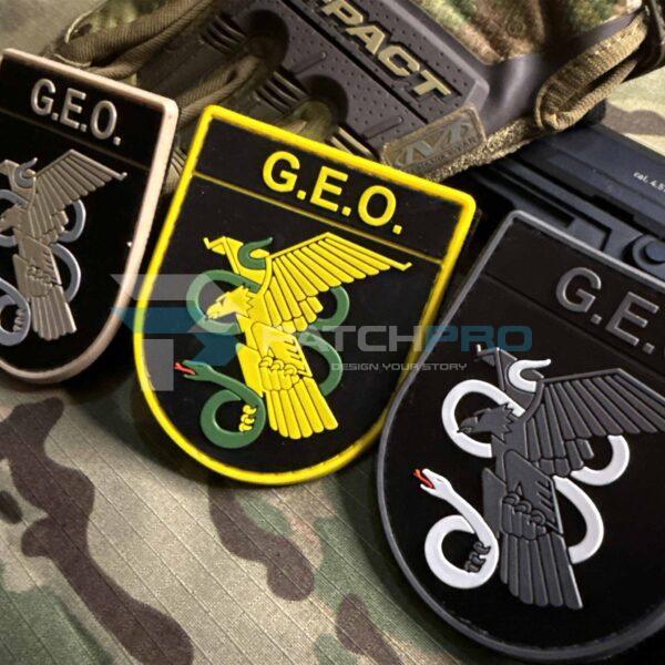 PACK 3 PARCHES - GEO (POLICÍA NACIONAL)