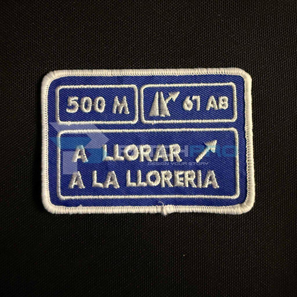 PARCHE A LLORAR A LA LLORERÍA (TERMOADHESIVO)