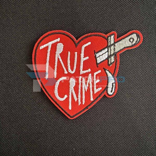 PARCHE "TRUE CRIME" (TERMOADHESIVO)