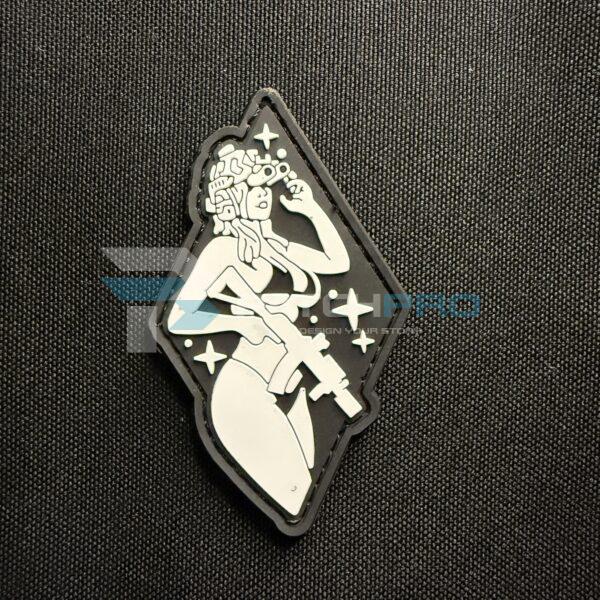 PARCHE PVC "BAD GIRL" NVG