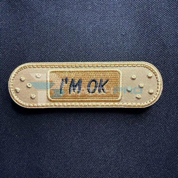 PARCHE BORDADO "I'M OKEY"