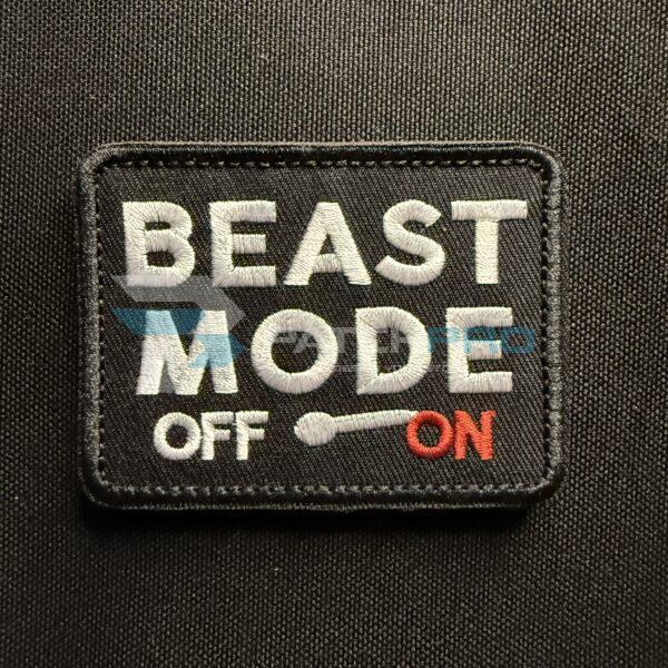 PARCHE BORDADO BEAST MODE