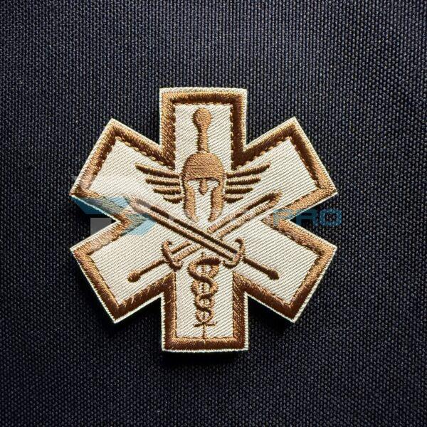 PARCHE BORDADO "PARAMÉDICO ESPARTANO"