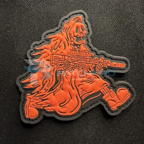 PARCHE TEJIDO "PARCA TÁCTICA RUNNER - ROJO"