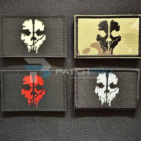 PACK 4 PARCHES "FANTASMA"