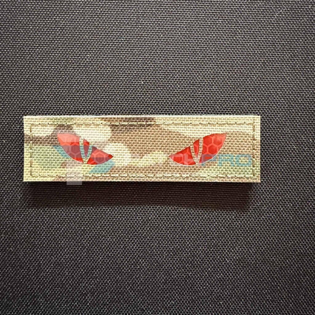 PARCHE LASERCUT OJOS REFLECTANTES (MULTICAM)
