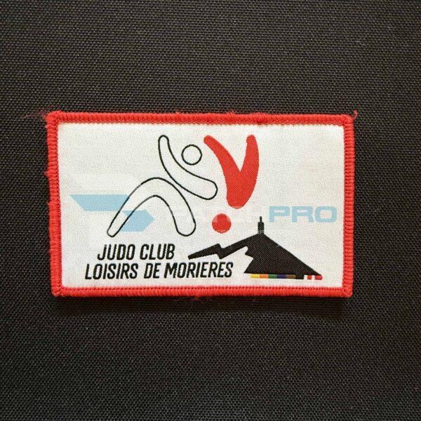 PARCHE TEJIDO CLUB JUDO (TERMOADHESIVO)