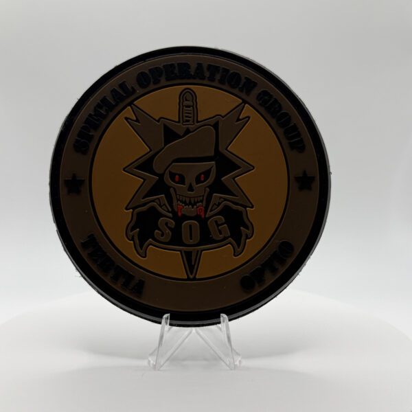 PARCHE PVC SOG AIRSOFT - VERSIÓN ÁRIDO