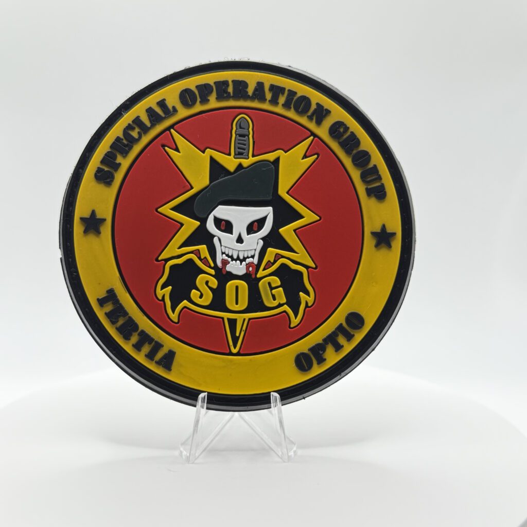 PARCHE PVC SOG AIRSOFT – VERSIÓN COLOR