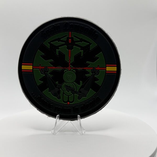 PARCHE PVC 6ªCIA LEGIÓN ESPAÑOLA - VERSIÓN VERDE/ROJO
