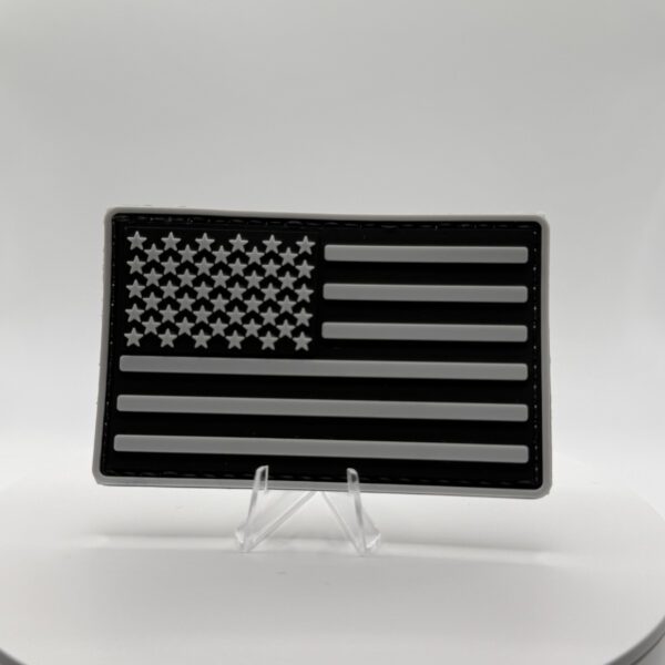 PARCHE PVC "Bandera EEUU" (COLOR B&N)
