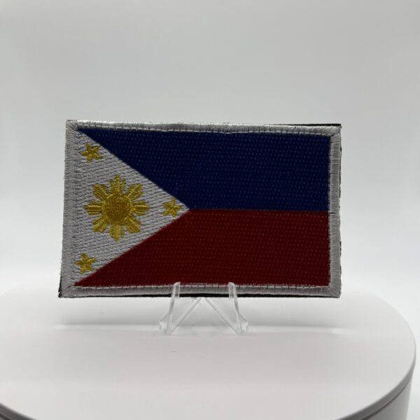 PARCHE BORDADO "Bandera Filipinas Táctica"