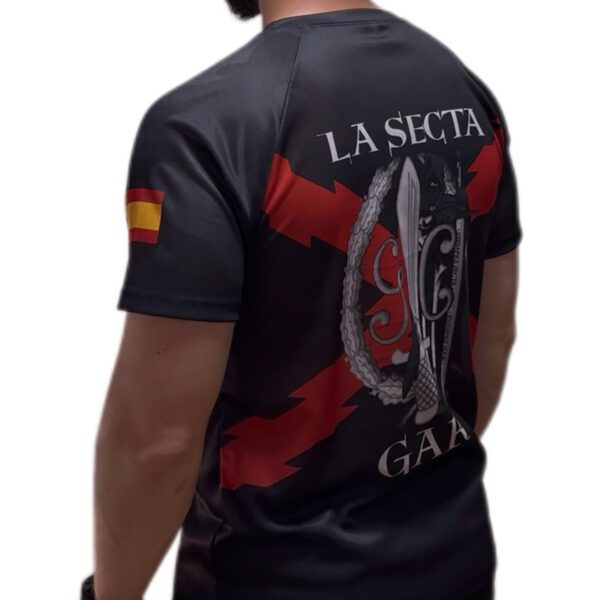 CAMISETA GAR "LA SECTA" - COLOR NEGRO (GUARDIA CIVIL)