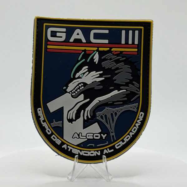 PARCHE PVC GAC III POLICIA NACIONAL ALCOY