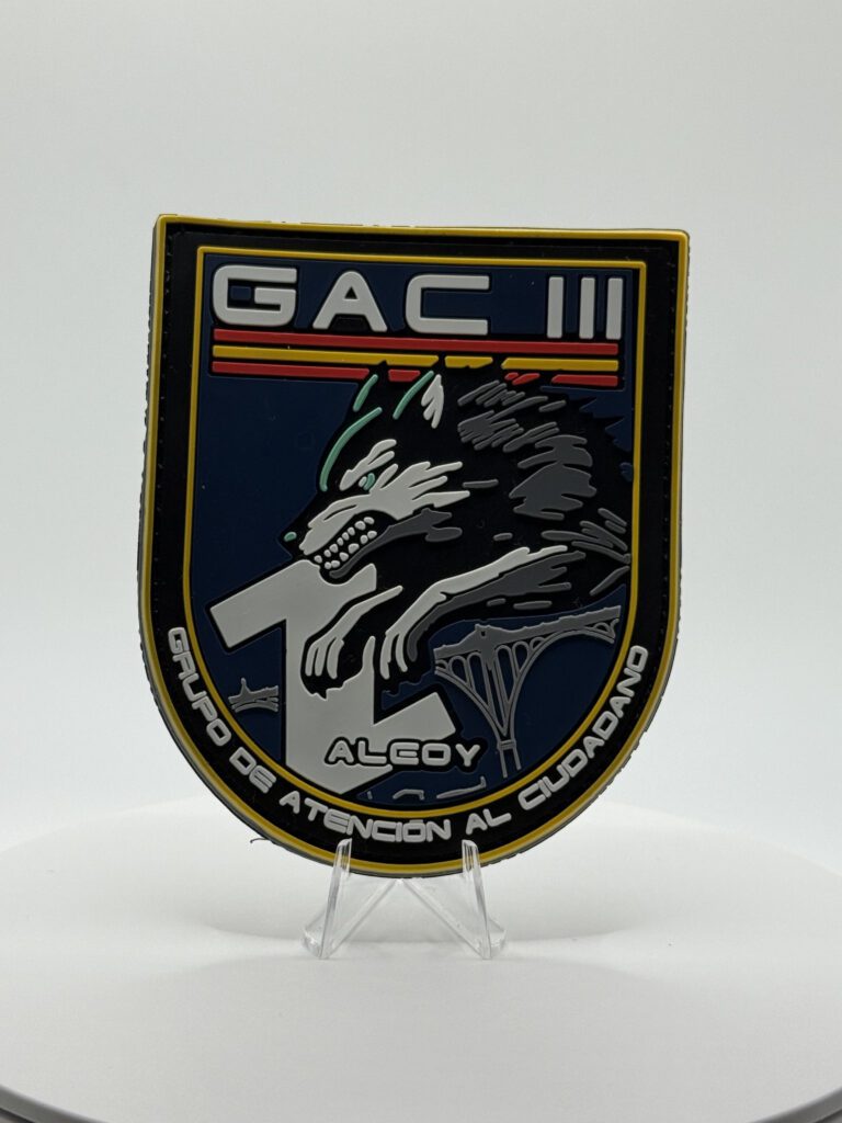 PARCHE PVC GAC III POLICIA NACIONAL ALCOY