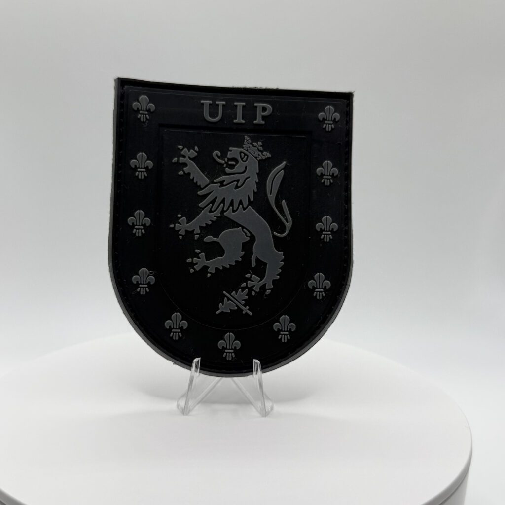 PARCHE PVC «UIP» – VERSIÓN BAJA VISIBILIDAD