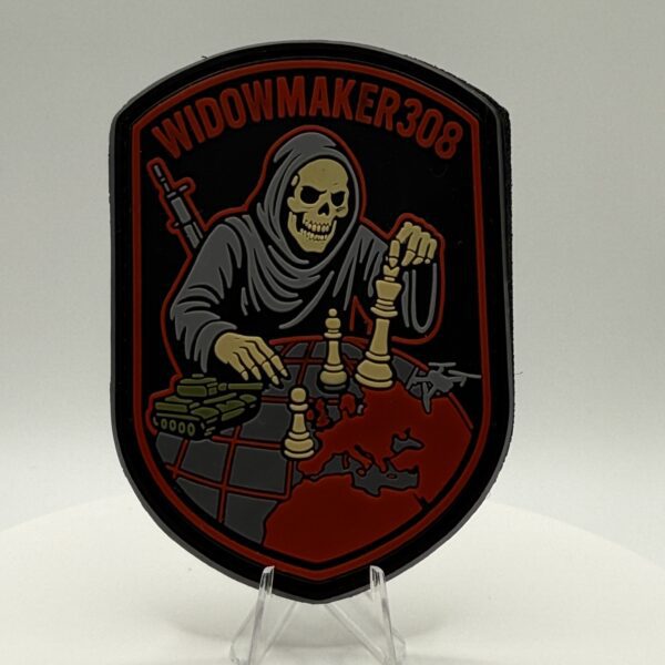 PARCHE PVC “WIDOWMAKER308” – La muerte mueve ficha