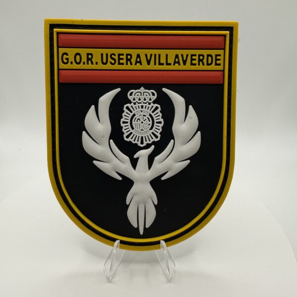 PARCHE PVC "GOR USERA VILLAVERDE" - POLICÍA NACIONAL