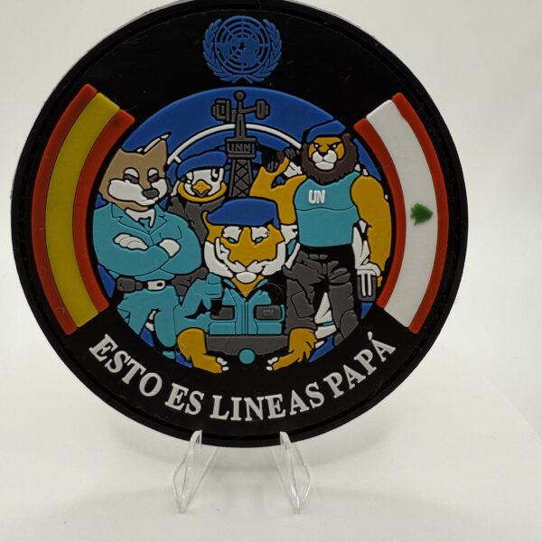 PARCHE PVC "SECCIÓN LÍNEAS" - UTRANS - LH XLI (MISIÓN LÍBANO)