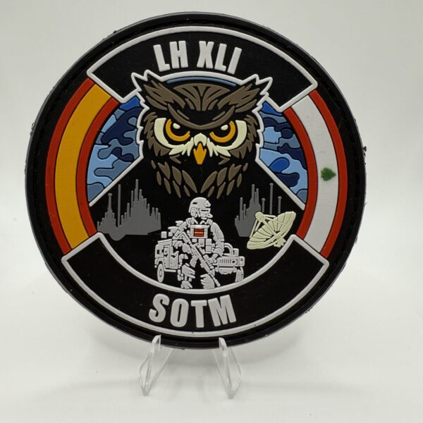 PARCHE PVC "SOTM" - UNIFIL LH XLI (MISIÓN LÍBANO)