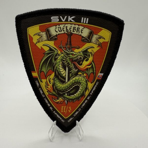 PARCHE SUBLIMACION "CUELEBRE" SVK III BRILAT - MISIÓN ESLOVAQUIA