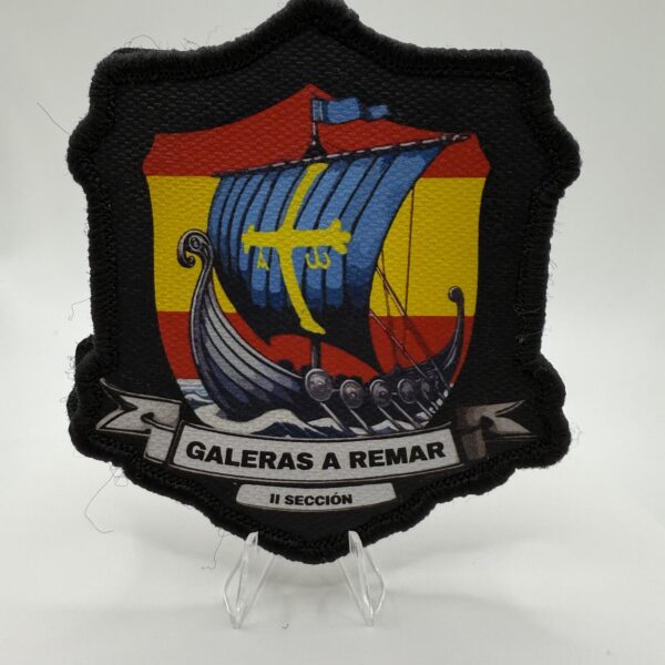 PARCHE SUBLIMACION "GALERAS A REMAR" - BRILAT