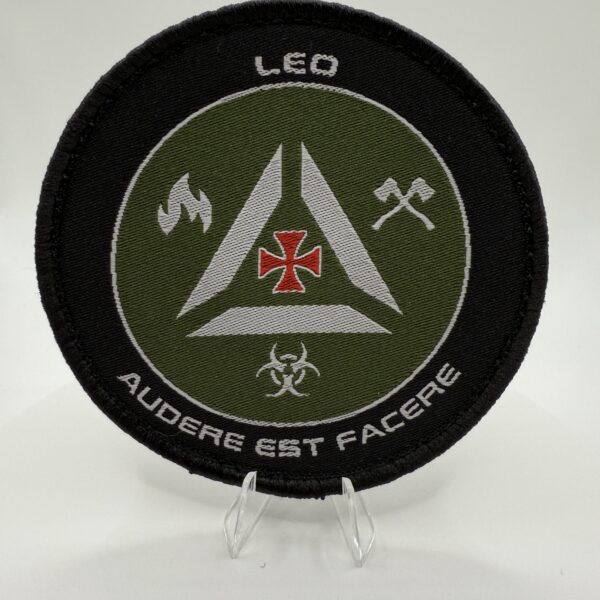 PARCHE TEJIDO "LEO PREPPER"
