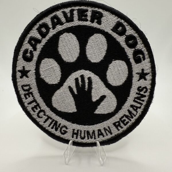 PARCHE BORDADO "CADAVER DOG" - K9