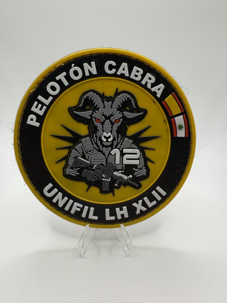 PARCHE PVC «PELOTON CABRA» – UNIFIL LH XLII (MISIÓN LÍBANO)