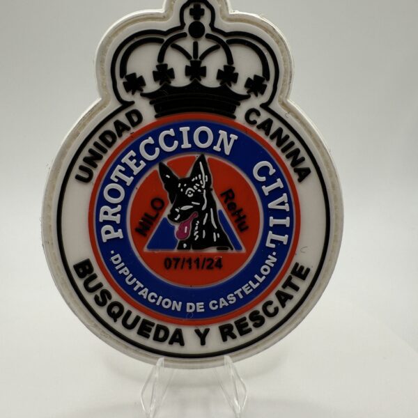 PARCHE PVC "PROTECCION CIVIL" - NILO (K9)