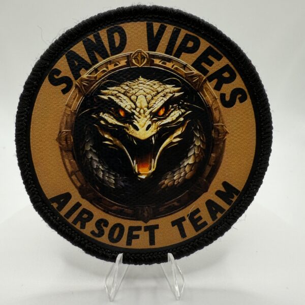 PARCHE SUBLIMACION "SAND VIPERS AIRSOFT"