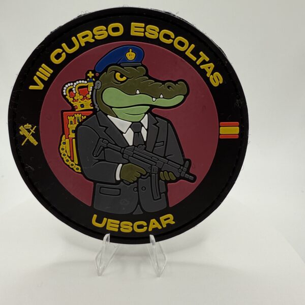 PARCHE DE PVC - "VIII CURSO ESCOLTAS" HUESCAR (GUARDIA CIVIL)