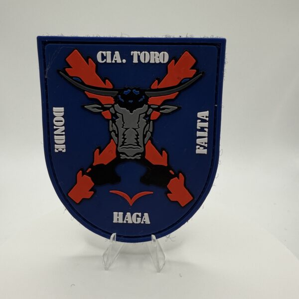 PARCHE PVC "CIA TORO" - DONDE HAGA FALTA (EJÉRCITO DE TIERRA)
