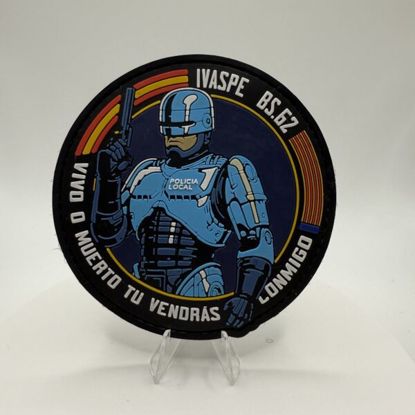 Parche PVC “POLICÍA LOCAL - IVASPE BS.62”