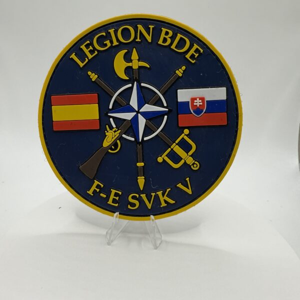 PARCHE PVC “LEGIÓN ESPAÑOLA BDE” (MISIÓN ESLOVAQUIA)