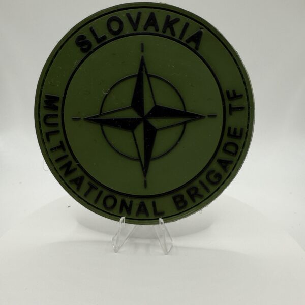 PARCHE PVC “MULTINATIONAL BRIGADE TF” (MISIÓN ESLOVAQUIA) - VERSIÓN TÁCTICA