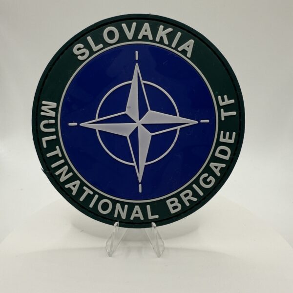 PARCHE PVC “MULTINATIONAL BRIGADE TF” (MISIÓN ESLOVAQUIA) - VERSIÓN COLOR