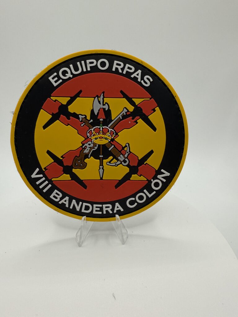 PARCHE PVC «EQUIPO RPAS – VIII BANDERA COLÓN» (Legión Española)