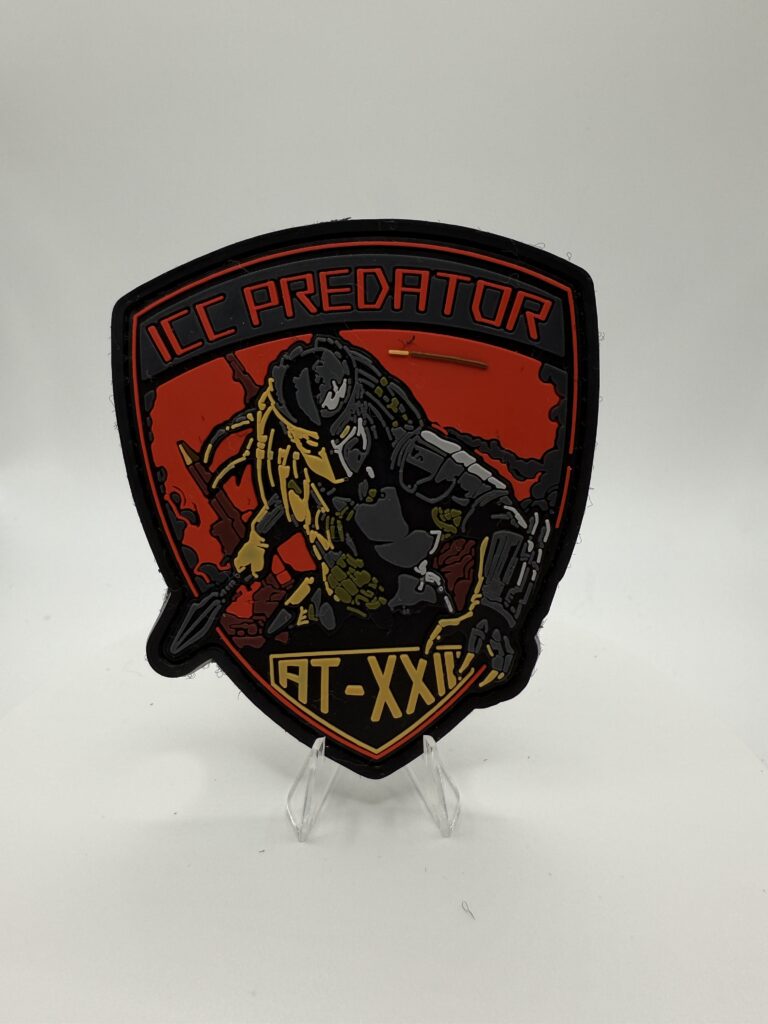 PARCHE PVC «ICC PREDATOR  AT-XXII»