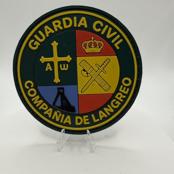 PARCHE PVC" GUARDIA CIVIL - COMPAÑIA DE LANGREO"