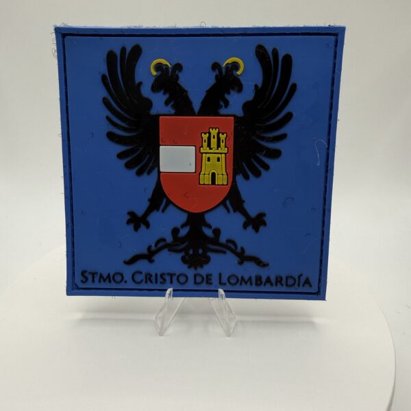 PARCHE PVC "STMO. CRISTO DE LOMBARDÍA"
