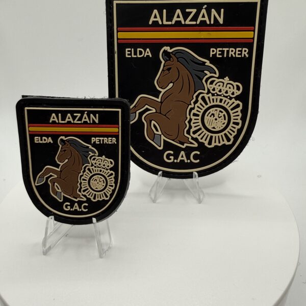 PARCHE PVC "ALAZÁN G.A.C." (Pequeño)