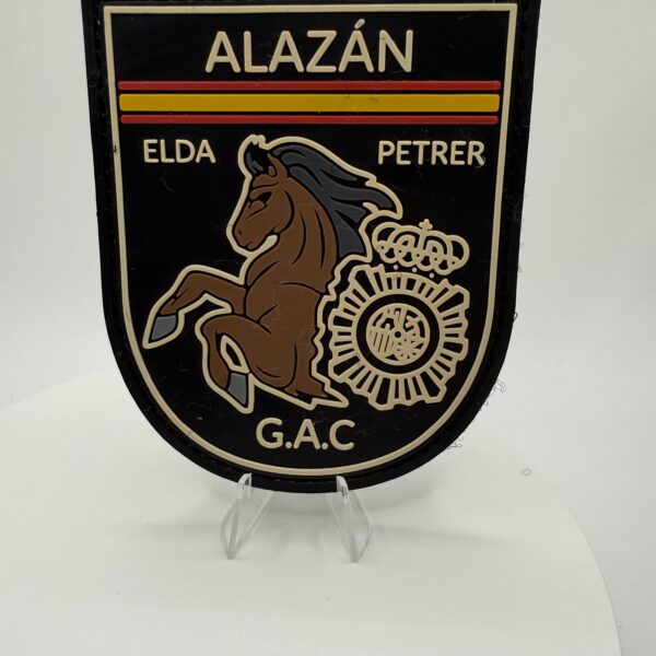 PARCHE PVC "ALAZÁN G.A.C." (Grande)