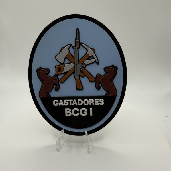 Parche PVC - Gastadores BCG I (Azul claro)