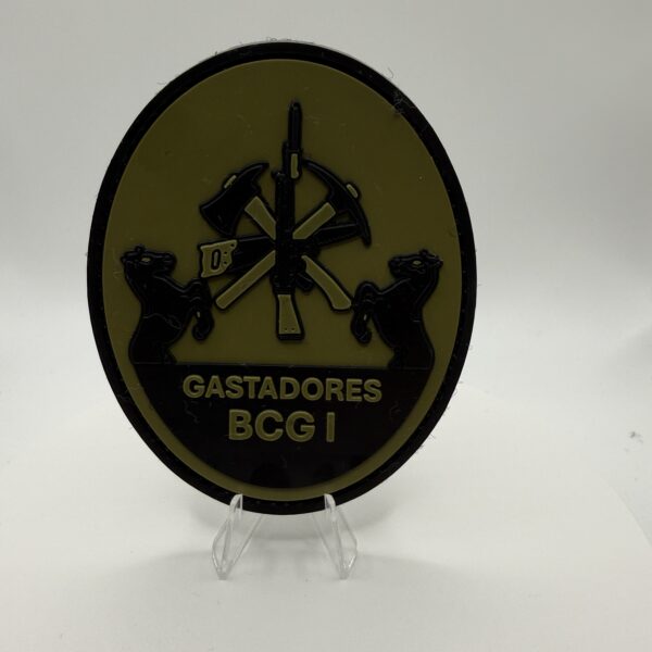 Parche PVC - Gastadores BCG I (Verde)