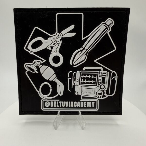 Parche Deltuviacademy (cuadrado)