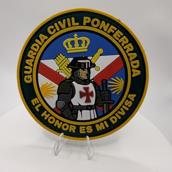 Parche PVC “EL HONOR ES MI DIVISA”